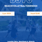 Beachvolleybaltoernooi 3 juni 2023!